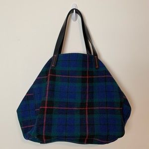 New Gap Tartan Plaid Print Bag